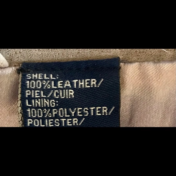 Beautiful 100% Leather Coat - Picture 6 of 6